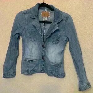 Zara Light Blue Denim Jacket